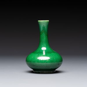Five Chinese monochrome miniature vases, 19th C. — foto 7