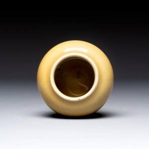 Five Chinese monochrome wares, Kangxi, Yongzheng and Qianlong marks, 19th C. — 照片 10