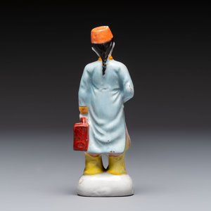 Five Chinese polychrome-decorated figures and groups, 20th C. — 照片 16