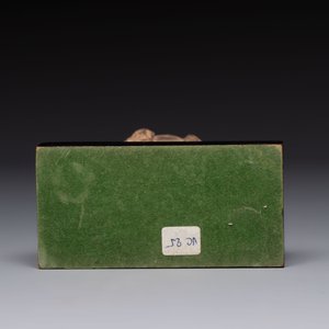 Five Chinese polychrome pottery figures, Sui/Tang/Ming — photo 15