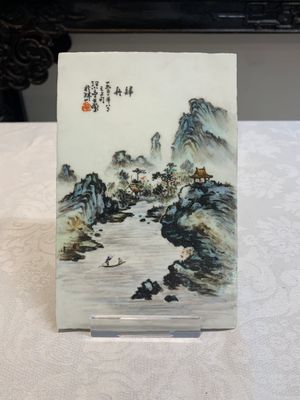 Five Chinese qianjiang cai wares, signed Wang Shaowei 王少維, Cheng Xingsheng 程興盛, Wang Xiaoting 汪小亭, 19/20th C. — 照片 2