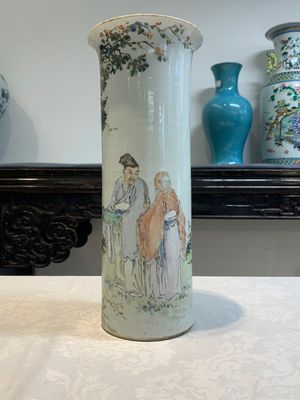 Five Chinese qianjiang cai wares, signed Wang Shaowei 王少維, Cheng Xingsheng 程興盛, Wang Xiaoting 汪小亭, 19/20th C. — 照片 29