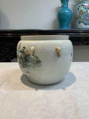 Five Chinese qianjiang cai wares, signed Wang Shaowei 王少維, Cheng Xingsheng 程興盛, Wang Xiaoting 汪小亭, 19/20th C. — 照片 6