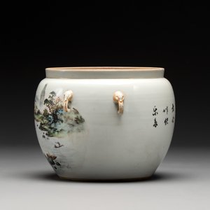 Five Chinese qianjiang cai wares, signed Wang Shaowei 王少維, Cheng Xingsheng 程興盛, Wang Xiaoting 汪小亭, 19/20th C. — 照片 12