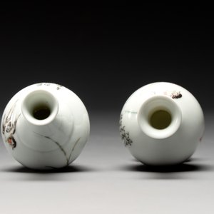 Five Chinese qianjiang cai wares, signed Wang Shaowei 王少維, Cheng Xingsheng 程興盛, Wang Xiaoting 汪小亭, 19/20th C. — 照片 21
