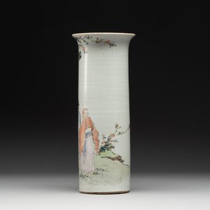 Five Chinese qianjiang cai wares, signed Wang Shaowei 王少維, Cheng Xingsheng 程興盛, Wang Xiaoting 汪小亭, 19/20th C. — 照片 3