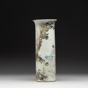 Five Chinese qianjiang cai wares, signed Wang Shaowei 王少維, Cheng Xingsheng 程興盛, Wang Xiaoting 汪小亭, 19/20th C. — 照片 6