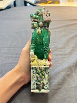Five Chinese sancai-glazed wares, Kangxi and later — photo 30