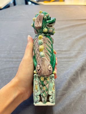 Five Chinese sancai-glazed wares, Kangxi and later — photo 32