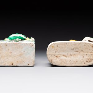 Five Chinese sancai-glazed wares, Kangxi and later — photo 19