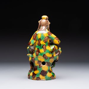 Five Chinese sancai-glazed wares, Kangxi and later — photo 4
