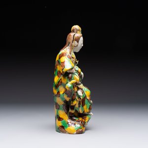 Five Chinese sancai-glazed wares, Kangxi and later — photo 5