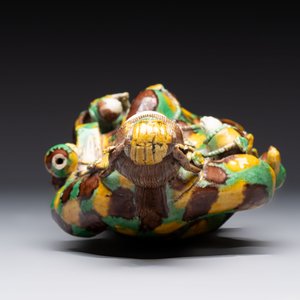 Five Chinese sancai-glazed wares, Kangxi and later — photo 6