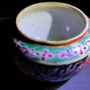 Five Chinese Thai market Bencharong-style bowls, 19th C. — 照片 20