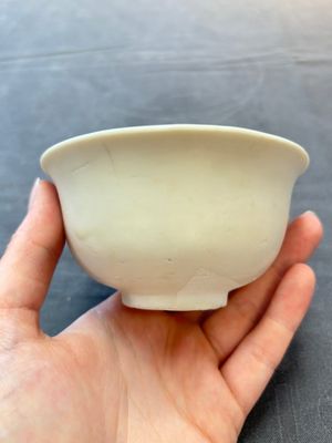 Five Chinese white-glazed 'Hatcher Cargo' shipwreck bowls, Transitional period — foto 15