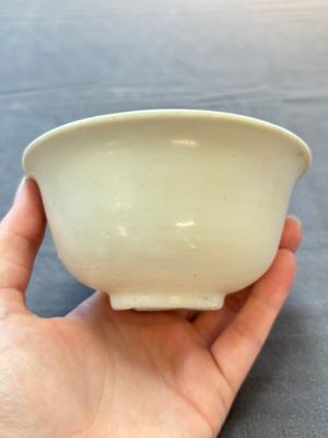 Five Chinese white-glazed 'Hatcher Cargo' shipwreck bowls, Transitional period — foto 7