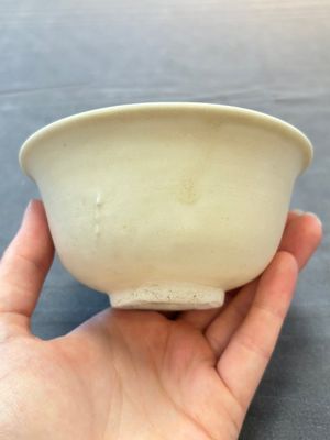 Five Chinese white-glazed 'Hatcher Cargo' shipwreck bowls, Transitional period — foto 9