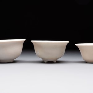 Five Chinese white-glazed 'Hatcher Cargo' shipwreck bowls, Transitional period — foto 11