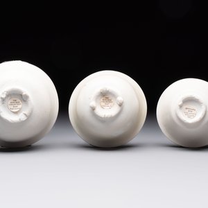 Five Chinese white-glazed 'Hatcher Cargo' shipwreck bowls, Transitional period — foto 13