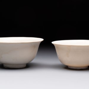 Five Chinese white-glazed 'Hatcher Cargo' shipwreck bowls, Transitional period — foto 4