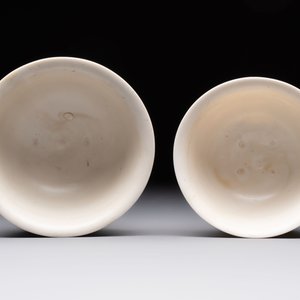 Five Chinese white-glazed 'Hatcher Cargo' shipwreck bowls, Transitional period — foto 6