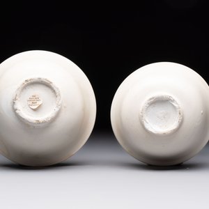 Five Chinese white-glazed 'Hatcher Cargo' shipwreck bowls, Transitional period — foto 7