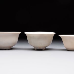 Five Chinese white-glazed 'Hatcher Cargo' shipwreck bowls, Transitional period — foto 8