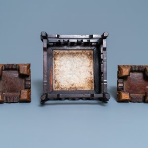 Five Chinese wooden stands, 19/20th C. — photo 13