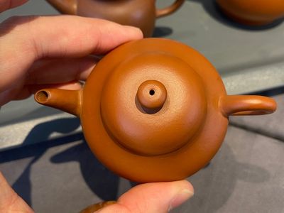 Five Chinese Yixing stoneware teapots and covers, Republic — photo 13
