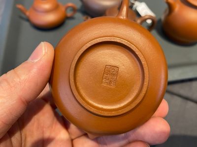 Five Chinese Yixing stoneware teapots and covers, Republic — photo 10