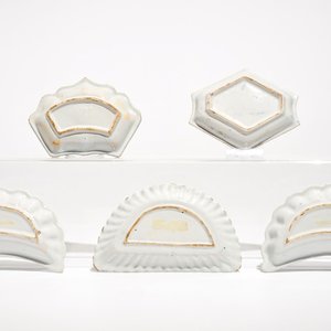 Five Dutch Delft blue and white condiment dishes, 17/18th C. — 照片 3