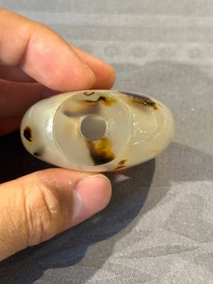 Five fine Chinese agate snuff bottles, Qing — foto 6