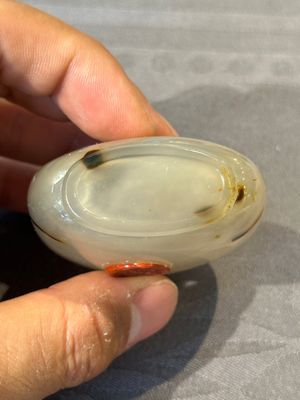 Five fine Chinese agate snuff bottles, Qing — foto 7