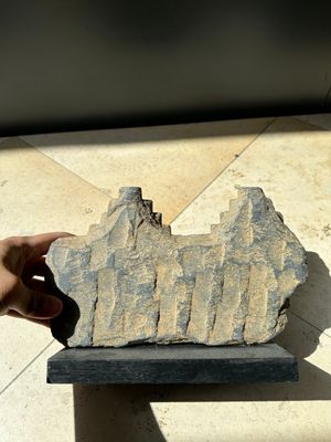 Five Gandhara grey schist frieze fragments with narrative design, 1/5th C. — 照片 51
