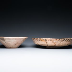 Five Islamic pottery bowls and a dish, Persia, 10th C. and later — 照片 5