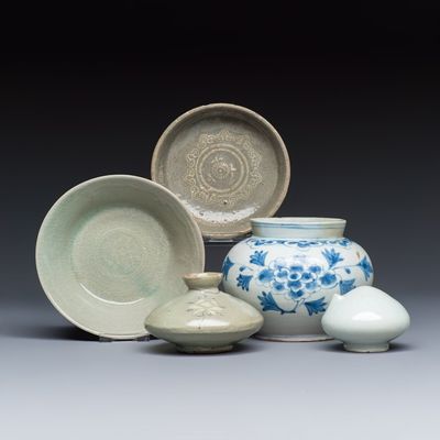Five Korean ceramics wares, Goryeo and later