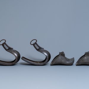 Five pairs of Chinese and Japanese stirrups, 18/19th C. — photo 3