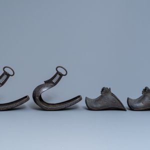 Five pairs of Chinese and Japanese stirrups, 18/19th C. — photo 4