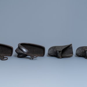 Five pairs of Chinese and Japanese stirrups, 18/19th C. — photo 7