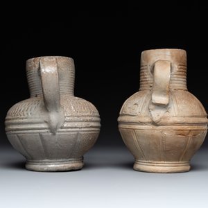 Five Siegburg stoneware jugs, 16th C. — photo 5