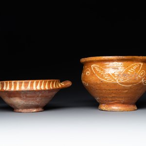 Five slipware vessels, The Netherlands, 17th C. — photo 8