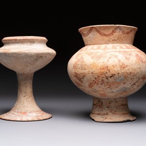 Five Thai pottery wares, Ban-Chiang, 7/4th C. B.C. — photo 12
