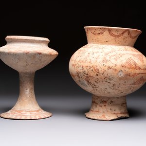 Five Thai pottery wares, Ban-Chiang, 7/4th C. B.C. — photo 9