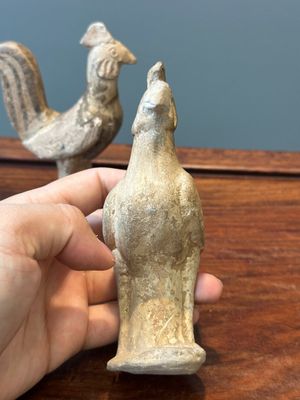 Five varied Chinese pottery animals, Han — 照片 12