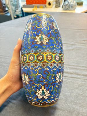 Five various Chinese cloisonné wares, 19th C. — photo 1