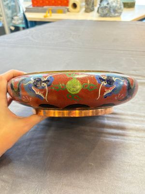 Five various Chinese cloisonné wares, 19th C. — photo 18