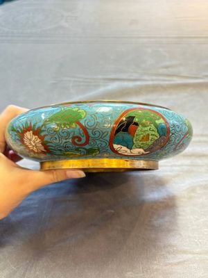 Five various Chinese cloisonné wares, 19th C. — photo 26