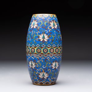 Five various Chinese cloisonné wares, 19th C. — photo 4