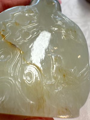 Five various Chinese jade, jadeite, agate and glass snuff bottles, 19th C. — photo 21