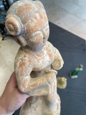 Five various Chinese terracotta figures, Northern Wei/Sui/Ming — photo 15